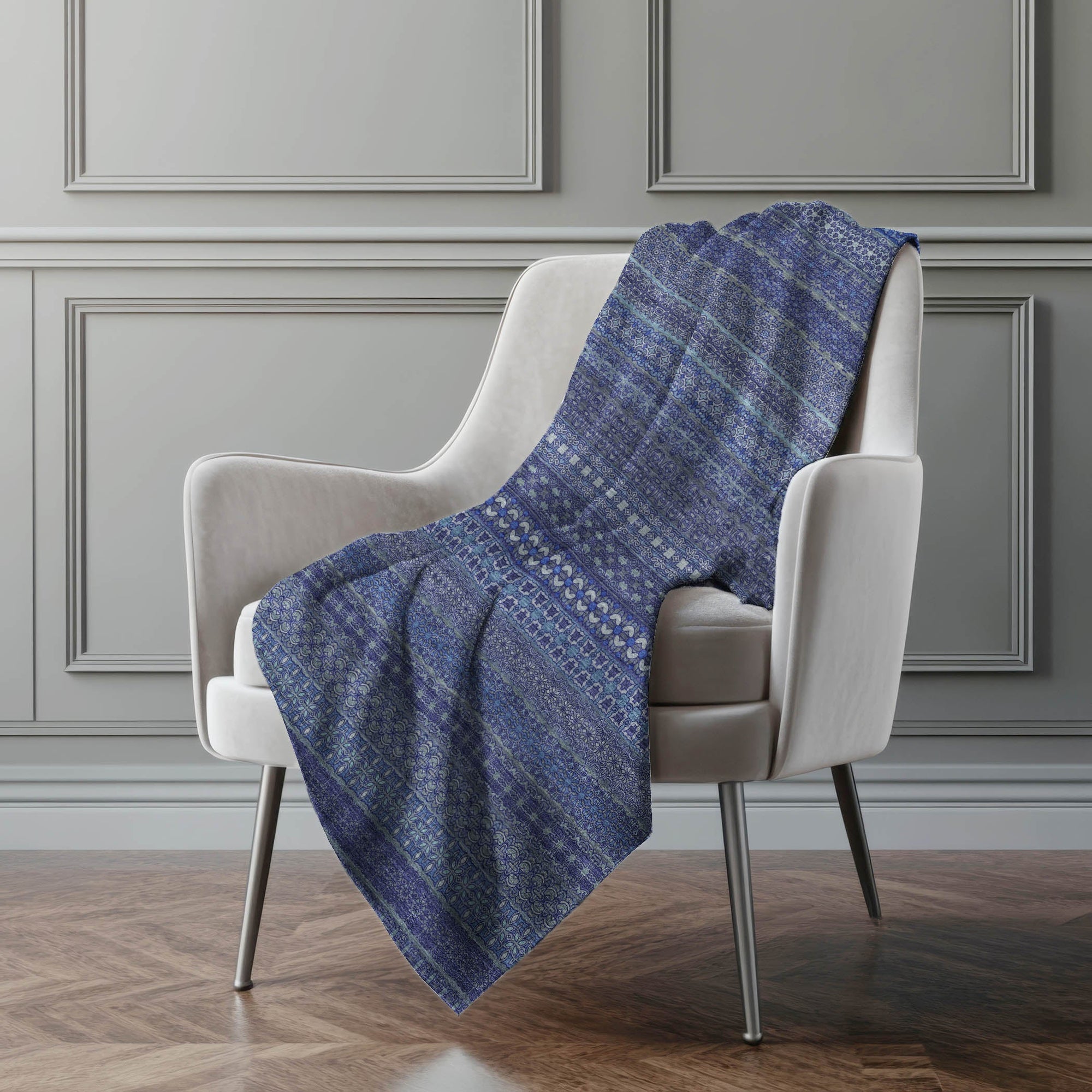 Addison Rugs Stripes 50" x 70" Throw Blanket