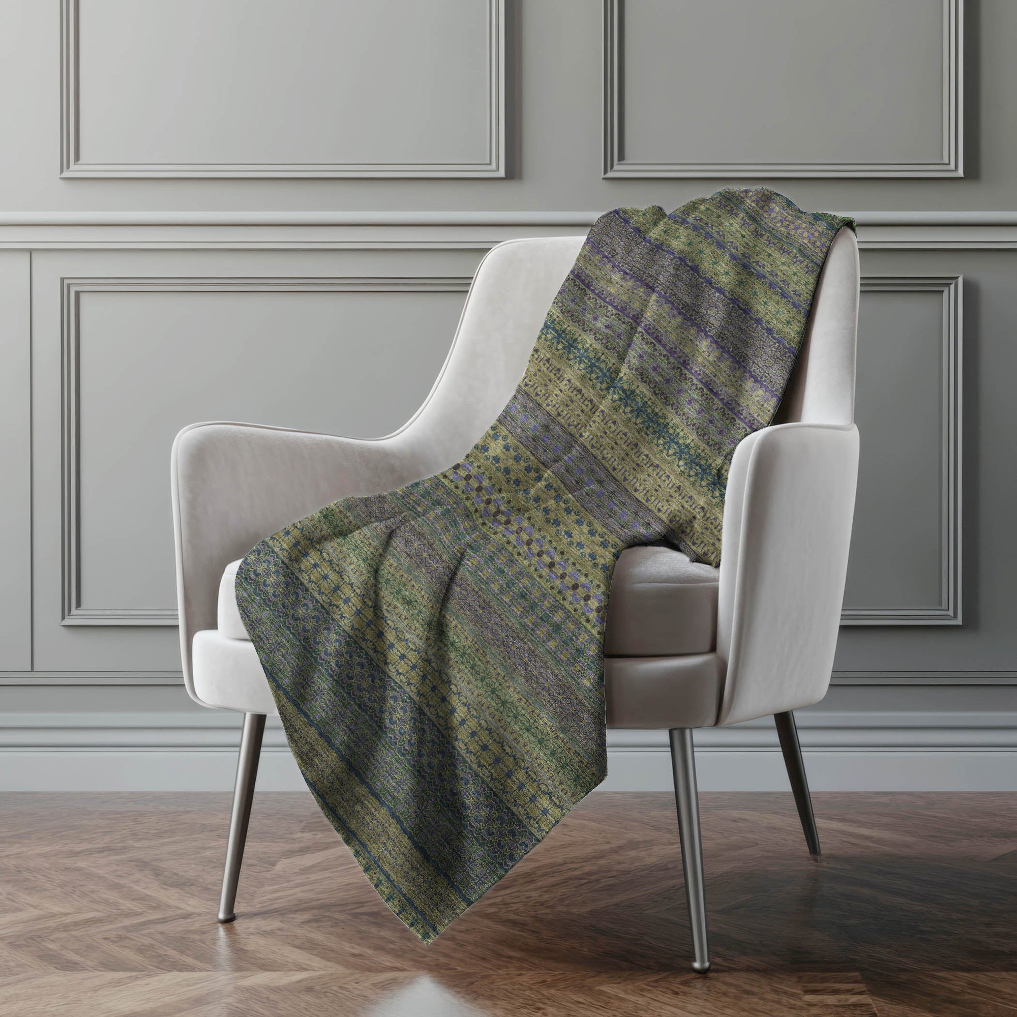 Addison Rugs Stripes 50" x 70" Throw Blanket