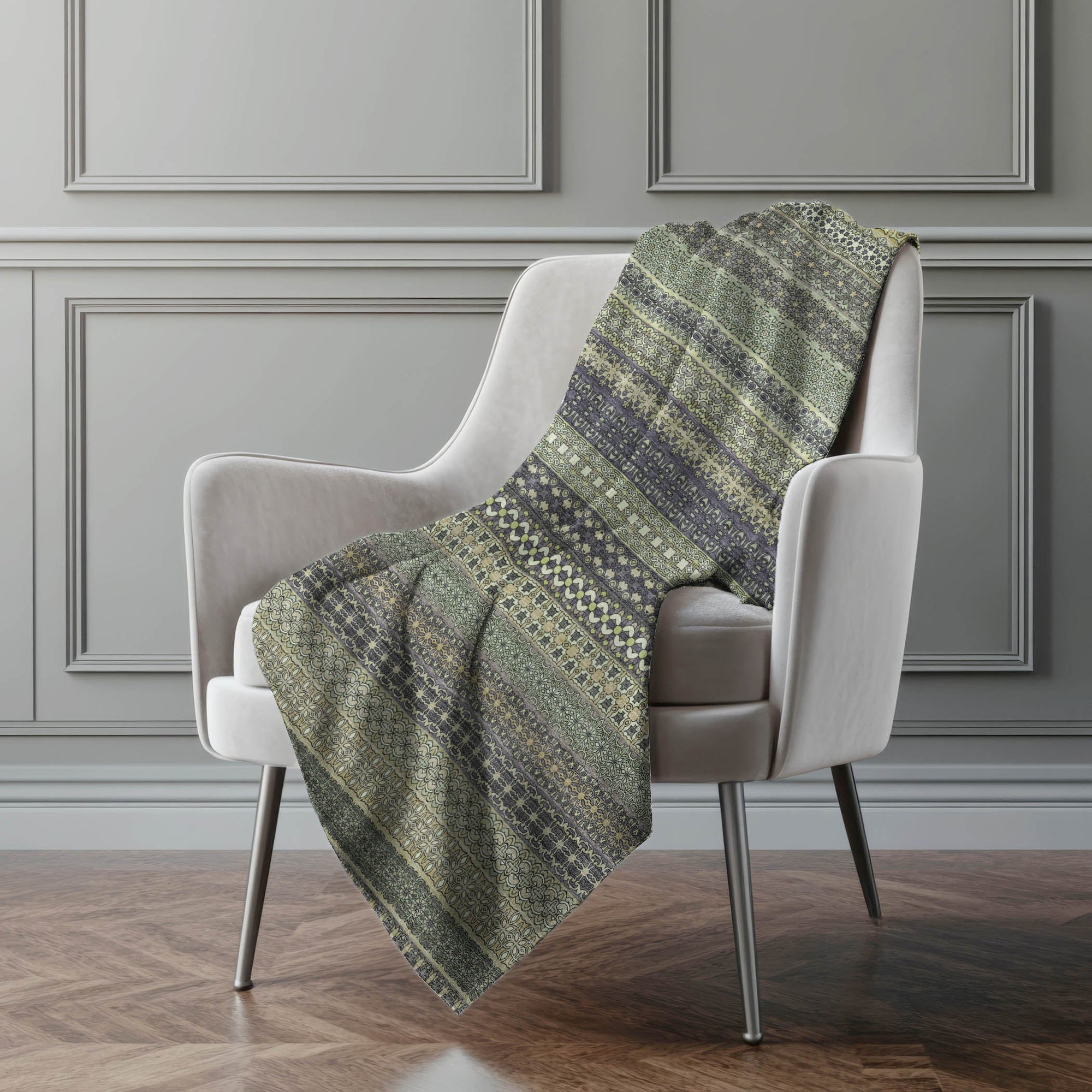 Addison Rugs Stripes 50" x 70" Throw Blanket