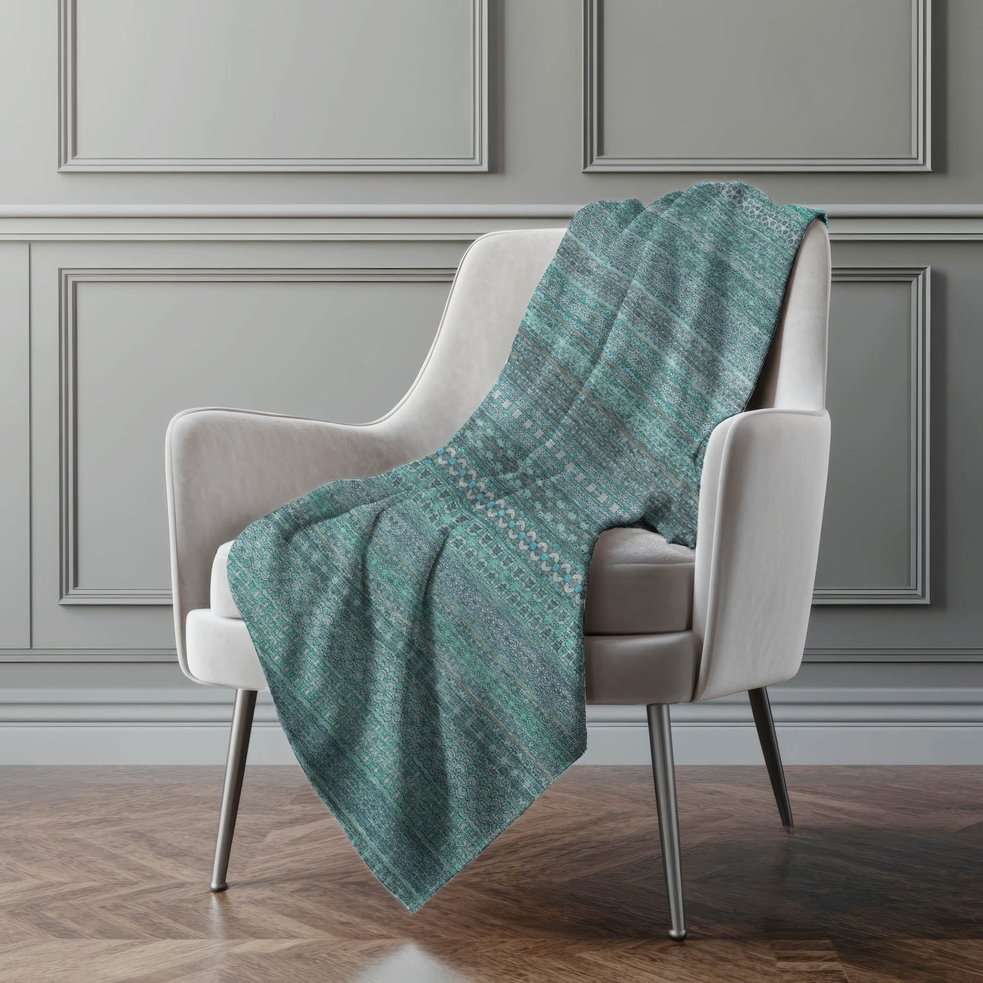 Addison Rugs Stripes 50" x 70" Throw Blanket