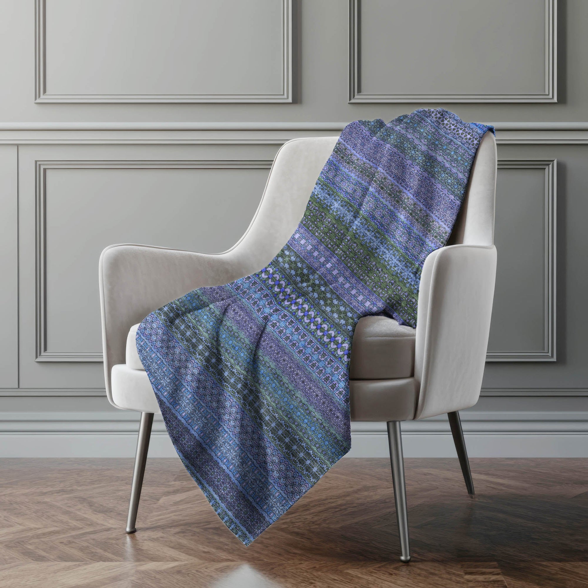 Addison Rugs Stripes 50" x 70" Throw Blanket