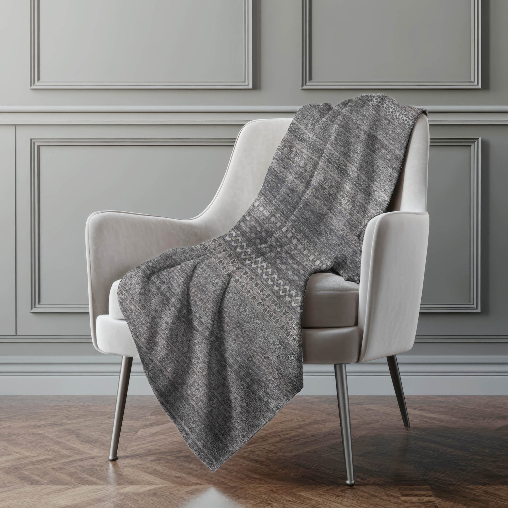 Addison Rugs Stripes 50" x 70" Throw Blanket