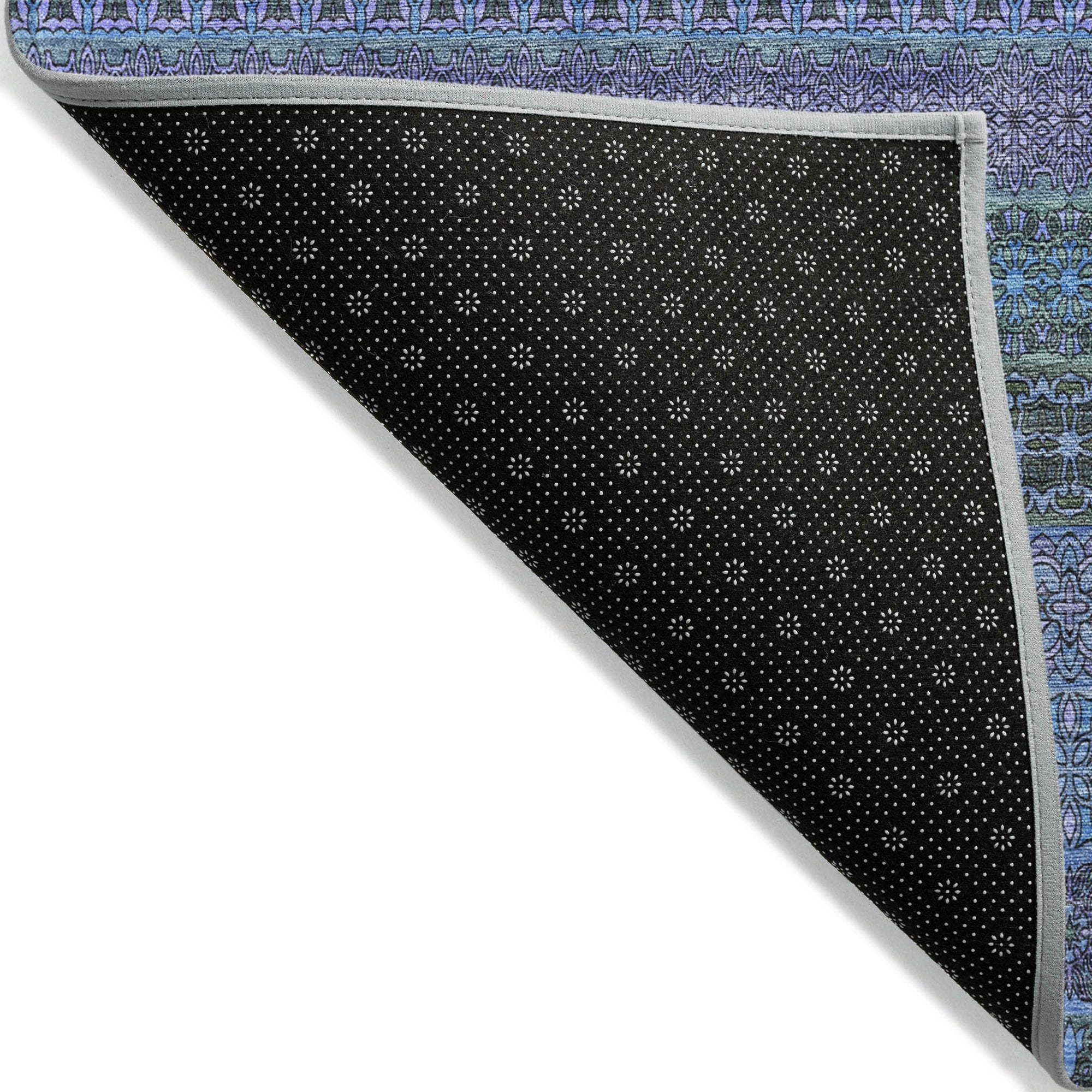 Addison Rugs Stripes Blue Washable Indoor-Outdoor Rug