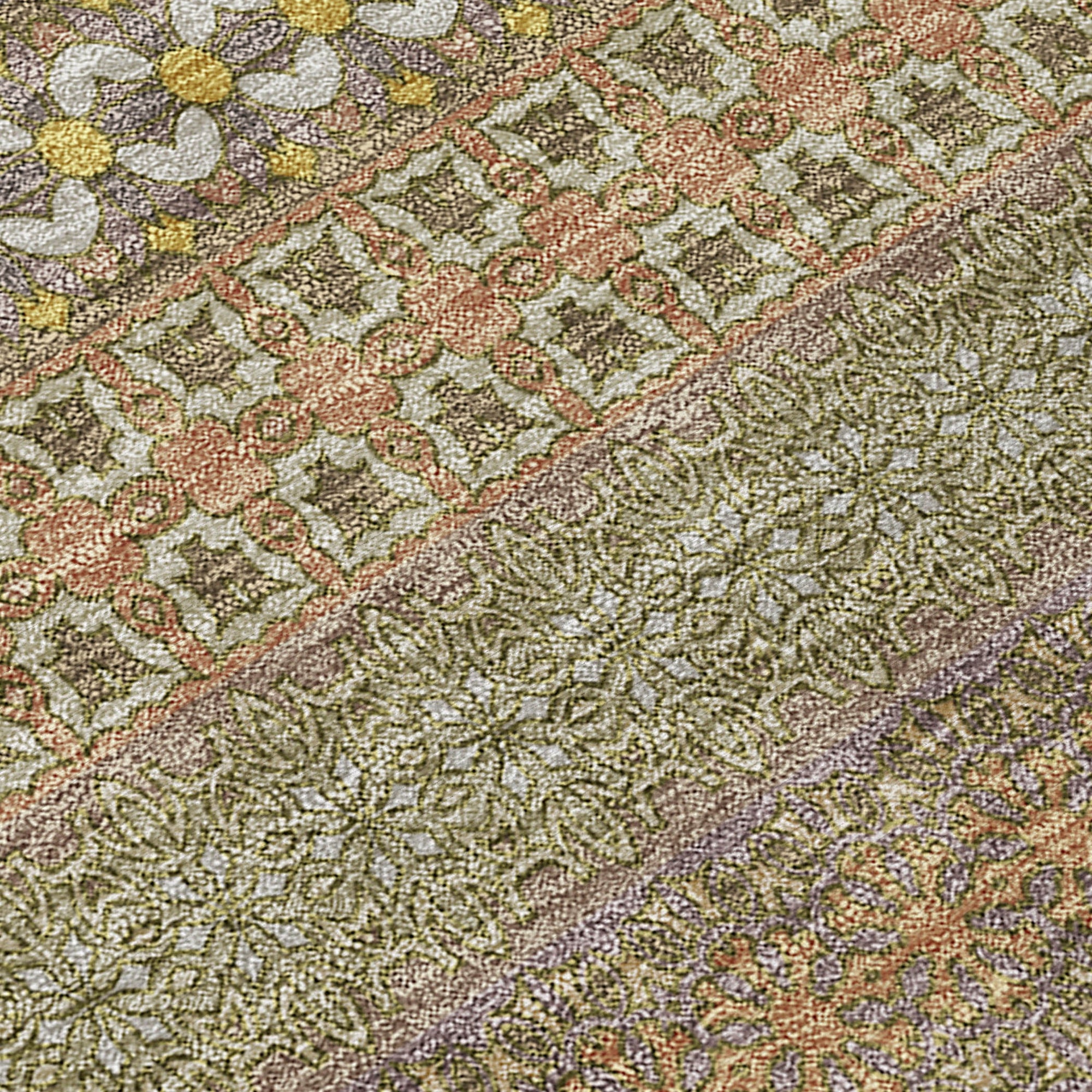 Addison Rugs Stripes Brown Washable Indoor-Outdoor Rug