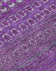Addison Rugs Stripes Eggplant Washable Indoor-Outdoor Rug