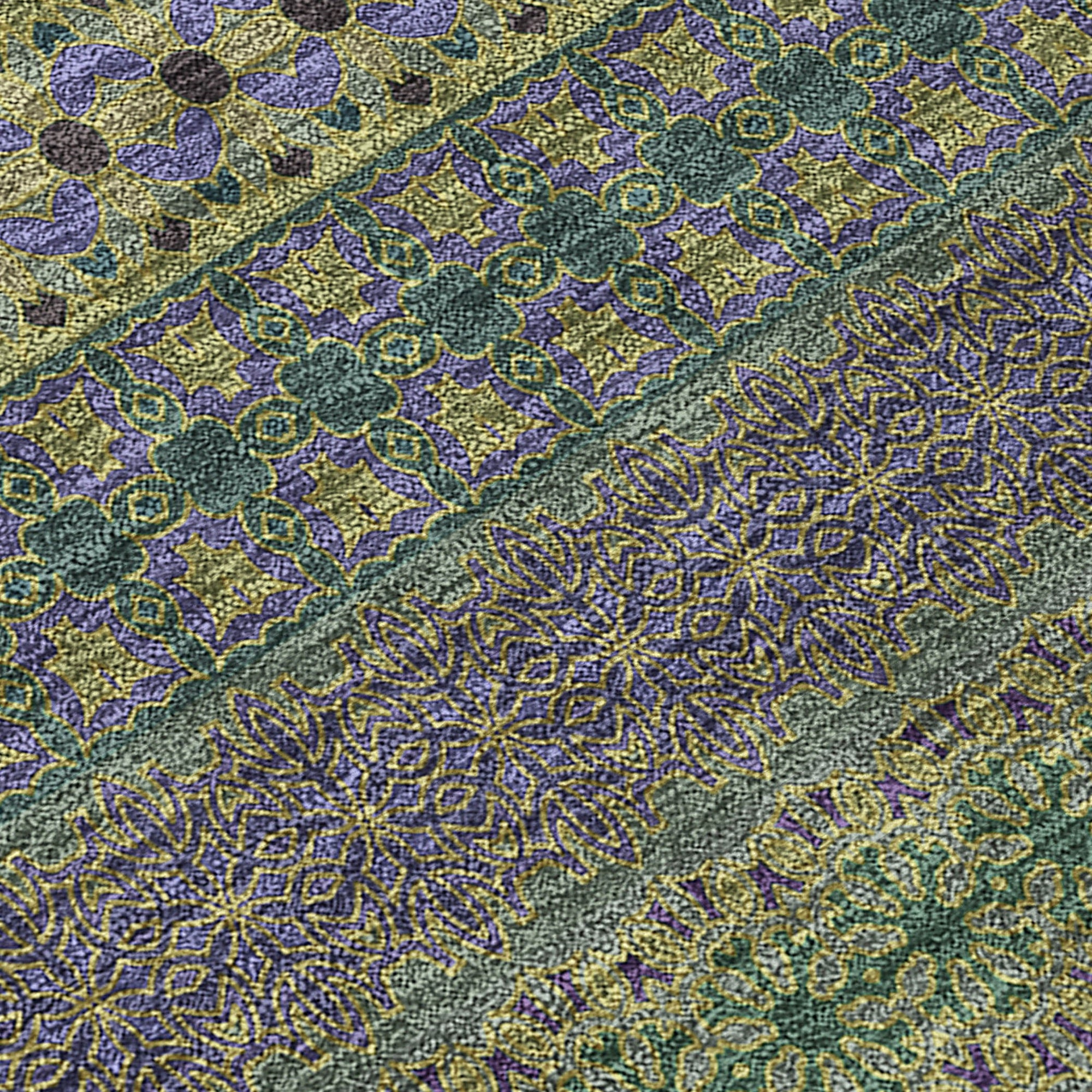 Addison Rugs Stripes Olive Washable Indoor-Outdoor Rug