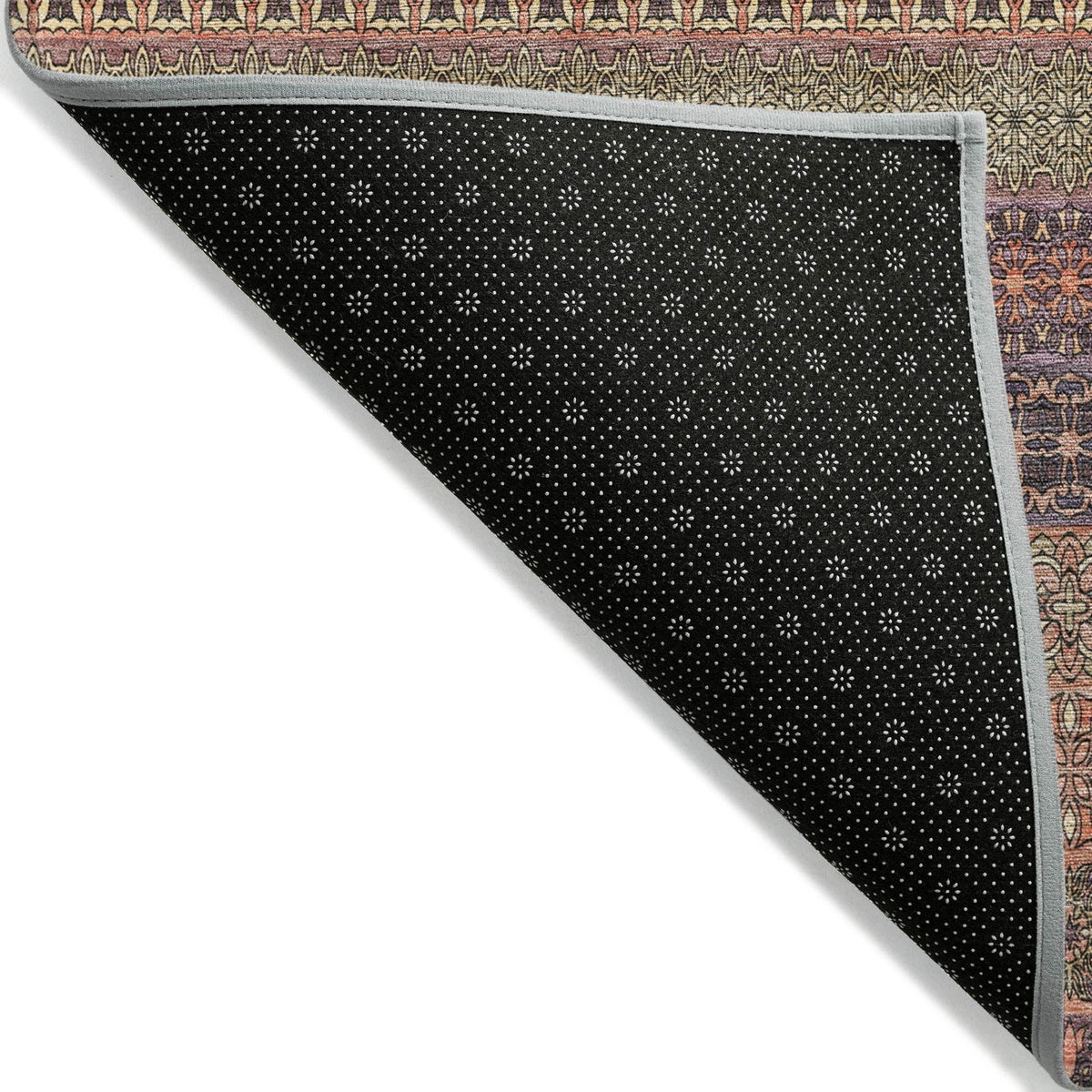 Addison Rugs Stripes Paprika Washable Indoor-Outdoor Rug