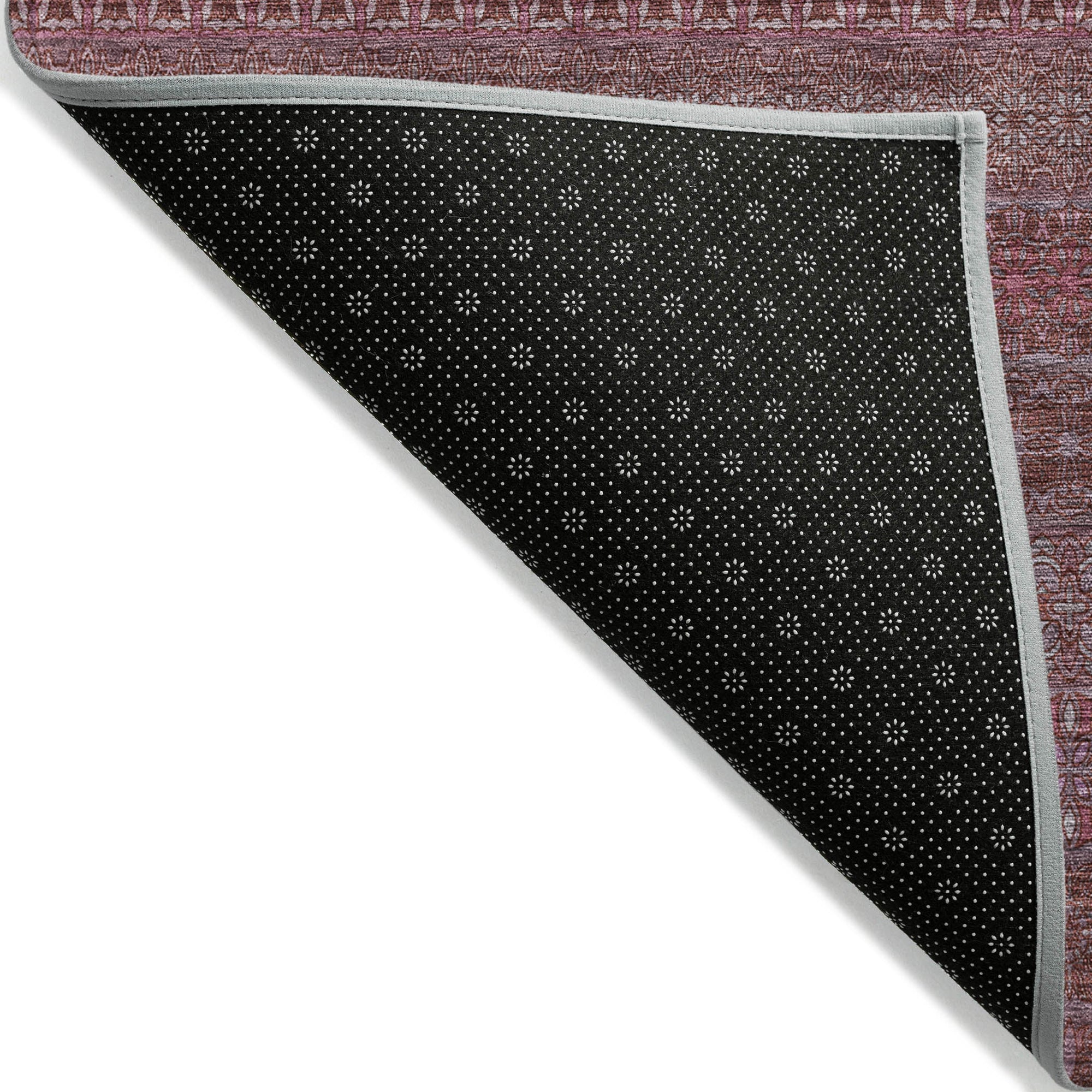 Addison Rugs Stripes Red Washable Indoor-Outdoor Rug