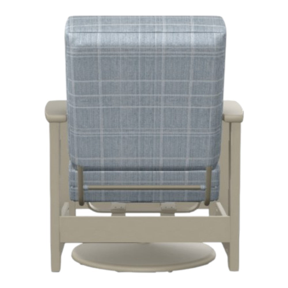 Leeward Deep Seat Swivel Hidden Motion Arm Chair