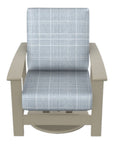 Telescope Leeward Deep Seat Swivel Hidden Motion Outdoor Arm Chair