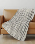 Textured Stripes 50" x 70" Throw Blanket