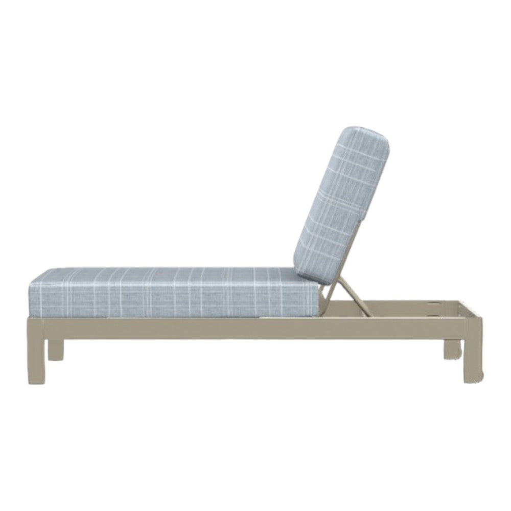 Telescope Leeward Deep Seat Cushion Adjustable Outdoor Chaise