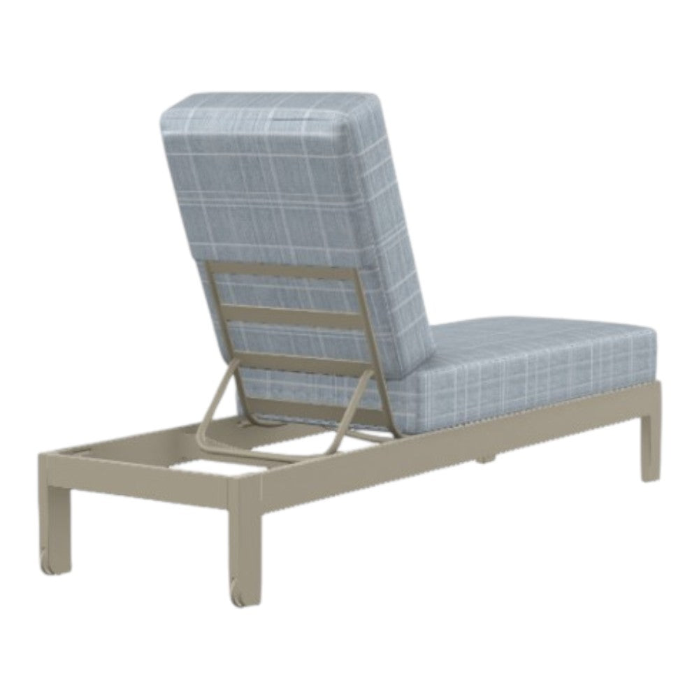Telescope Leeward Deep Seat Cushion Adjustable Outdoor Chaise