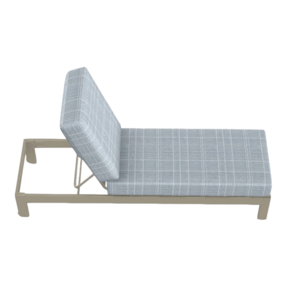 Telescope Leeward Deep Seat Cushion Adjustable Outdoor Chaise