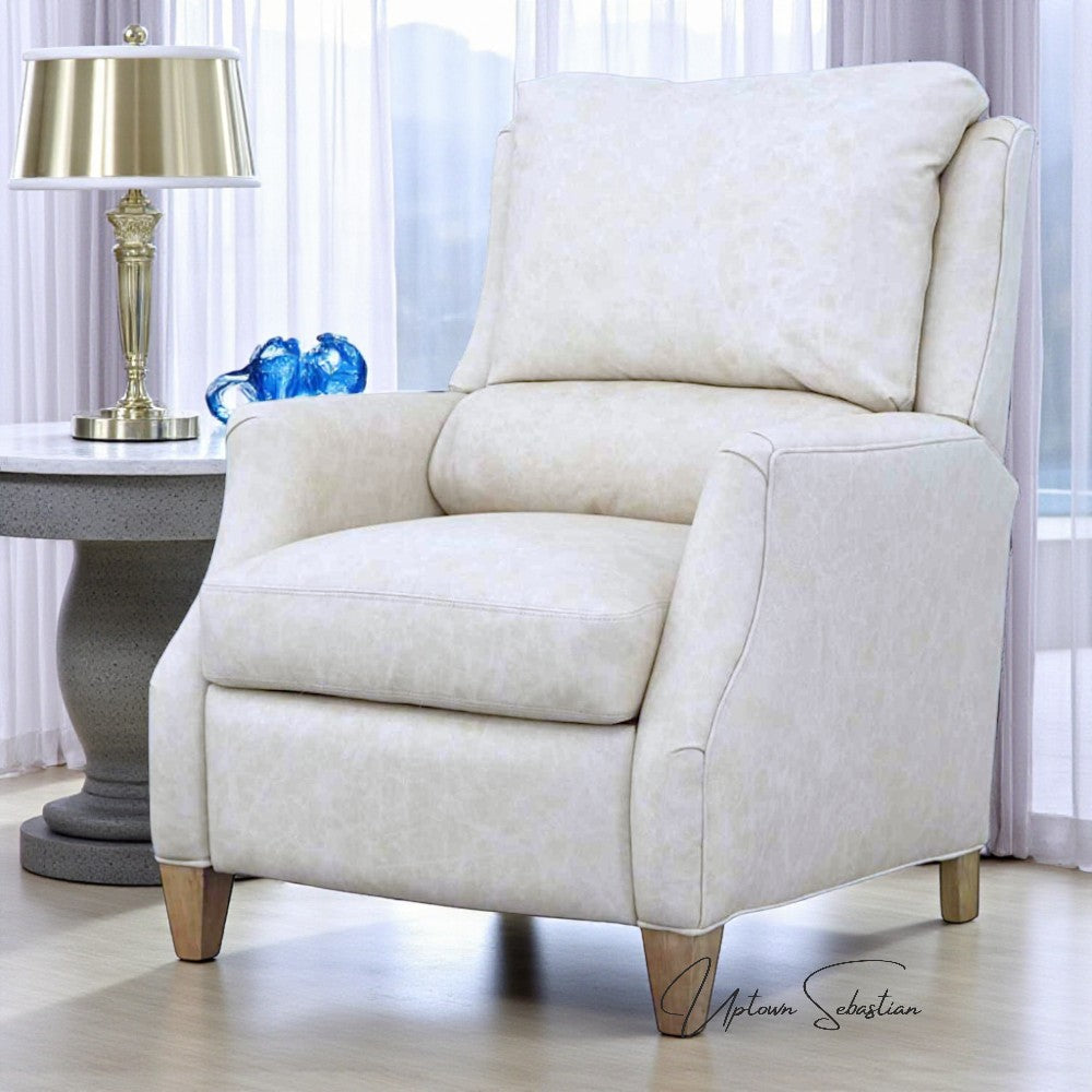 Uptown Sebastian Serenity Leather Power Push Button Recliner