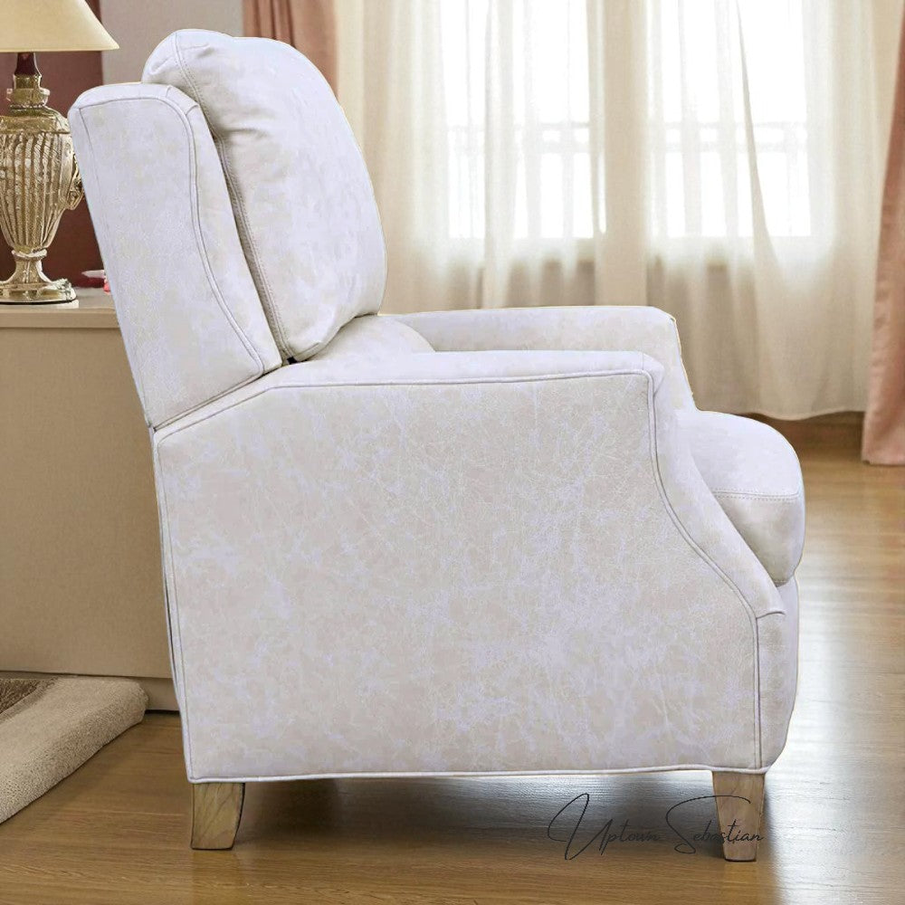 Uptown Sebastian Serenity Leather Power Push Button Recliner