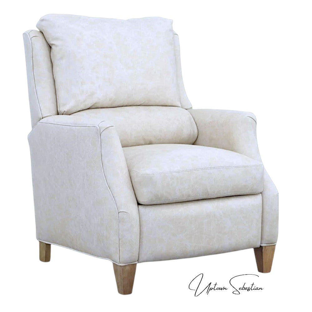 Uptown Sebastian Serenity Leather Power Push Button Recliner