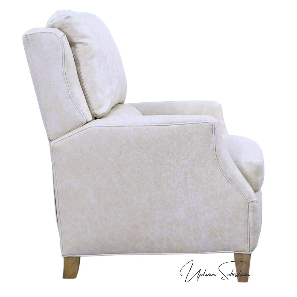 Uptown Sebastian Serenity Leather Power Push Button Recliner