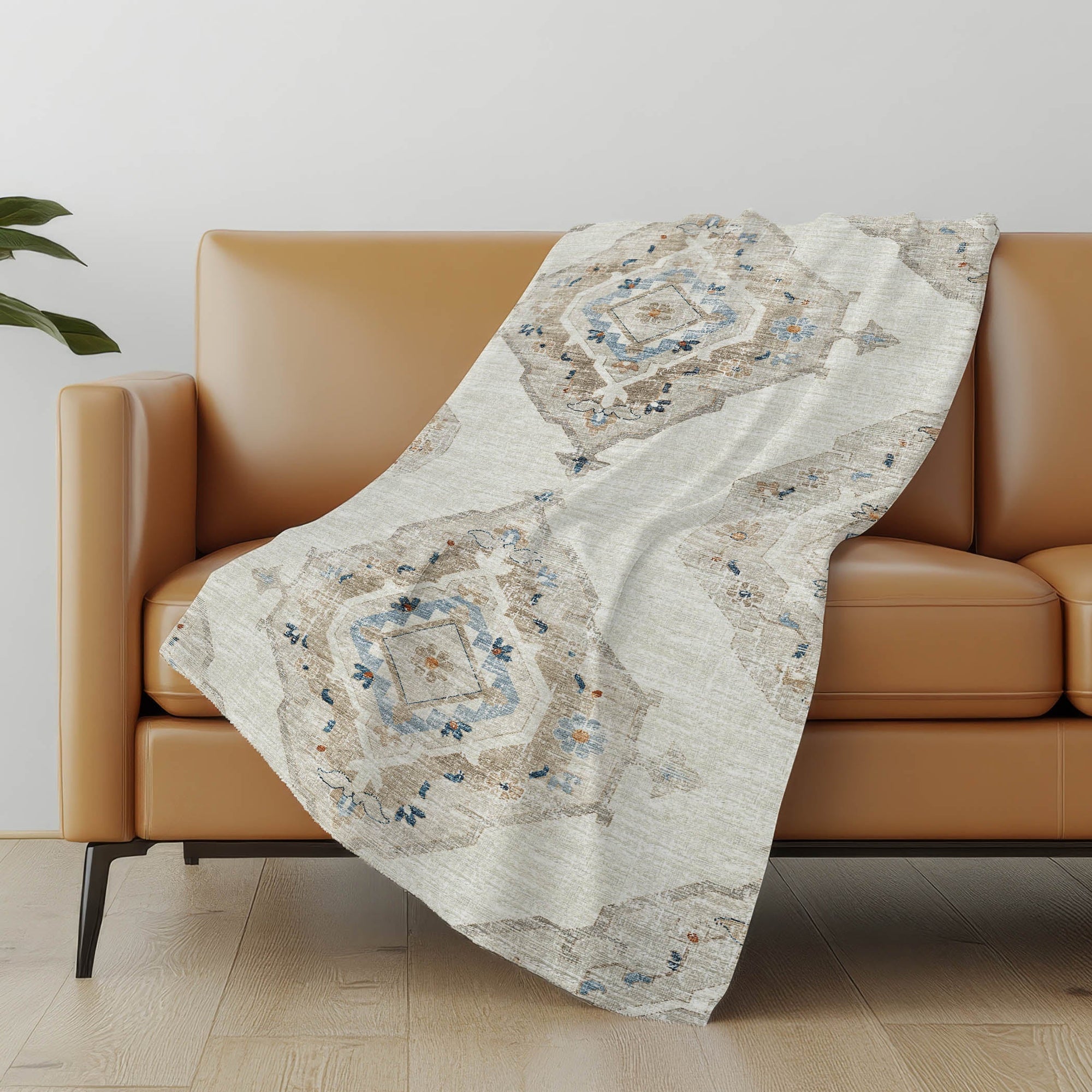 Addison Rugs Tribal 50" x 70" Throw Blanket