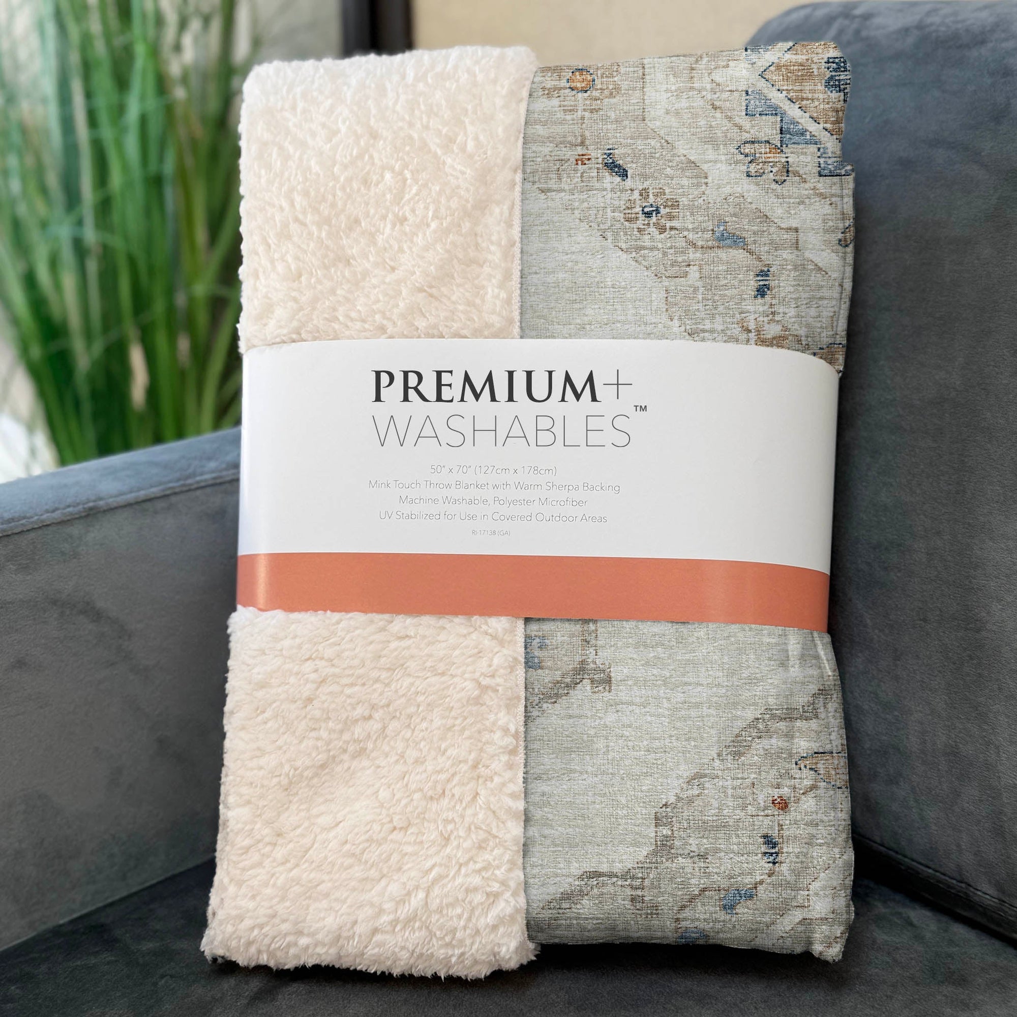 Addison Rugs Tribal 50" x 70" Throw Blanket