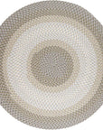 Rhody Rug Twin River Braided Round Reversible Outdoor Rugs