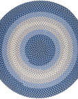 Rhody Rug Twin River Braided Round Reversible Outdoor Rugs