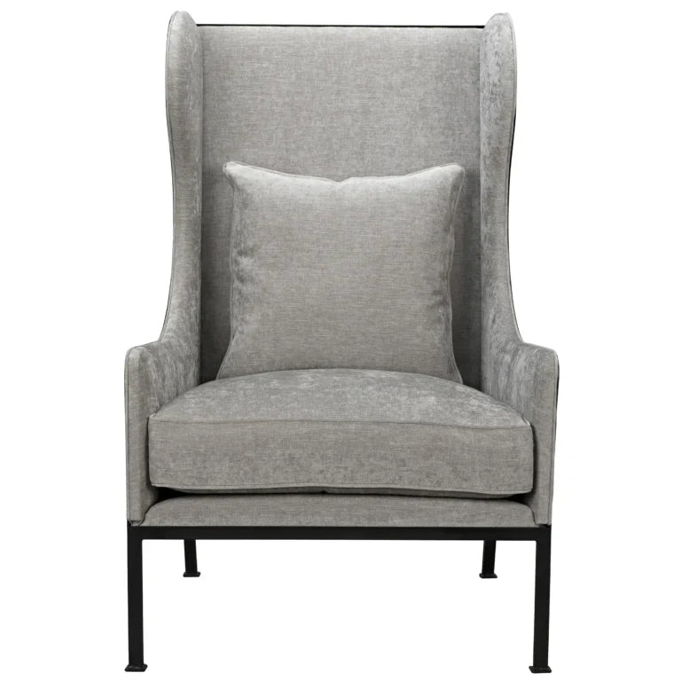 Tall Allende Fabric Arm Chair