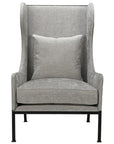 Tall Allende Fabric Arm Chair