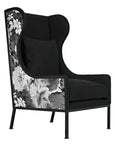 Tall Allende Fabric Arm Chair