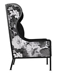 Tall Allende Fabric Arm Chair