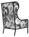 Tall Allende Fabric Arm Chair