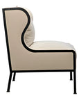 Allende Fabric Armless Chair