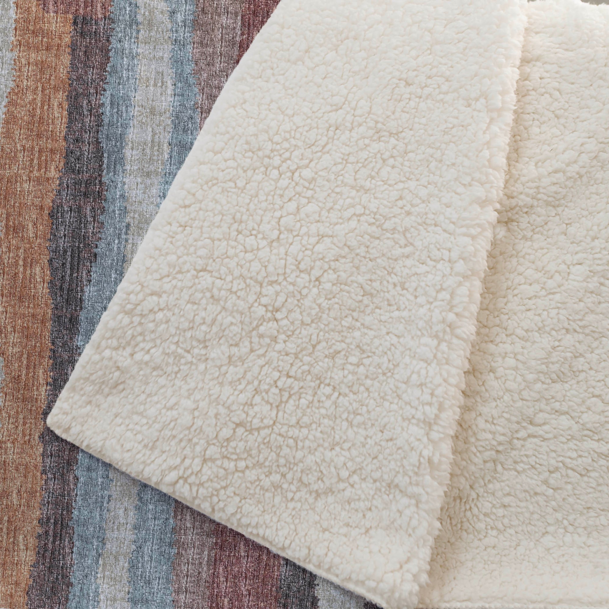 Addison Rugs Vertical Bars 50" x 70" Throw Blanket