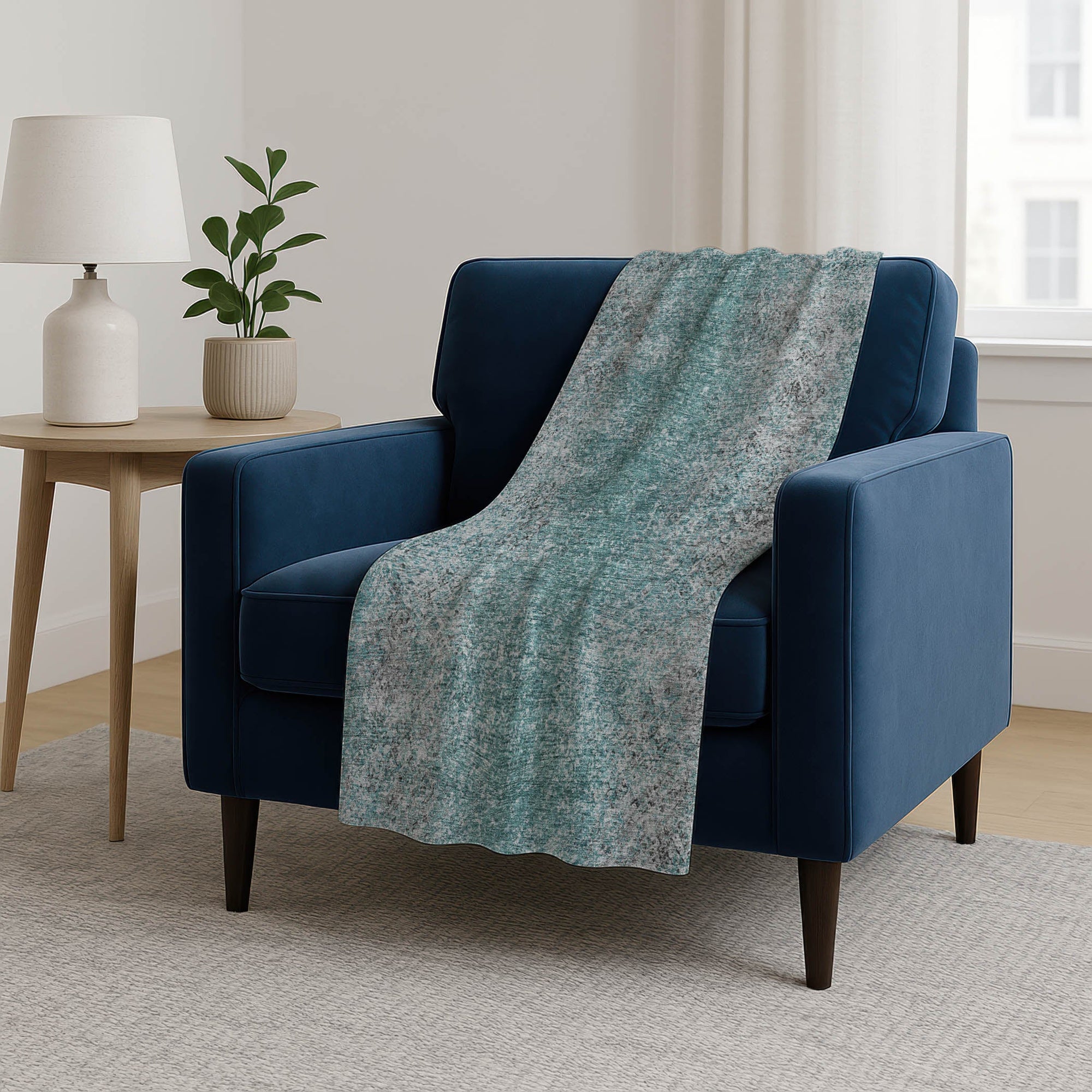 Addison Rugs Vintage 50" x 70" Throw Blanket