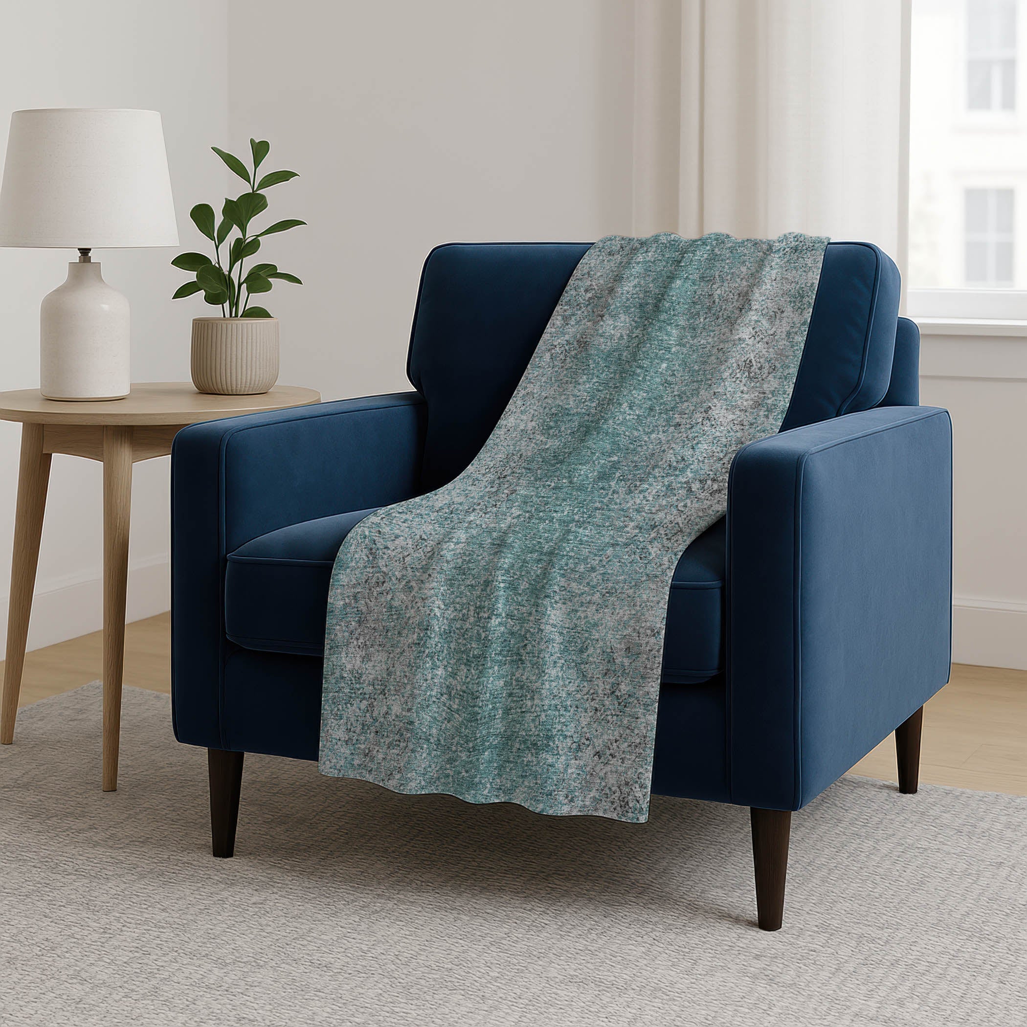 Vintage 50&quot; x 70&quot; Throw Blanket