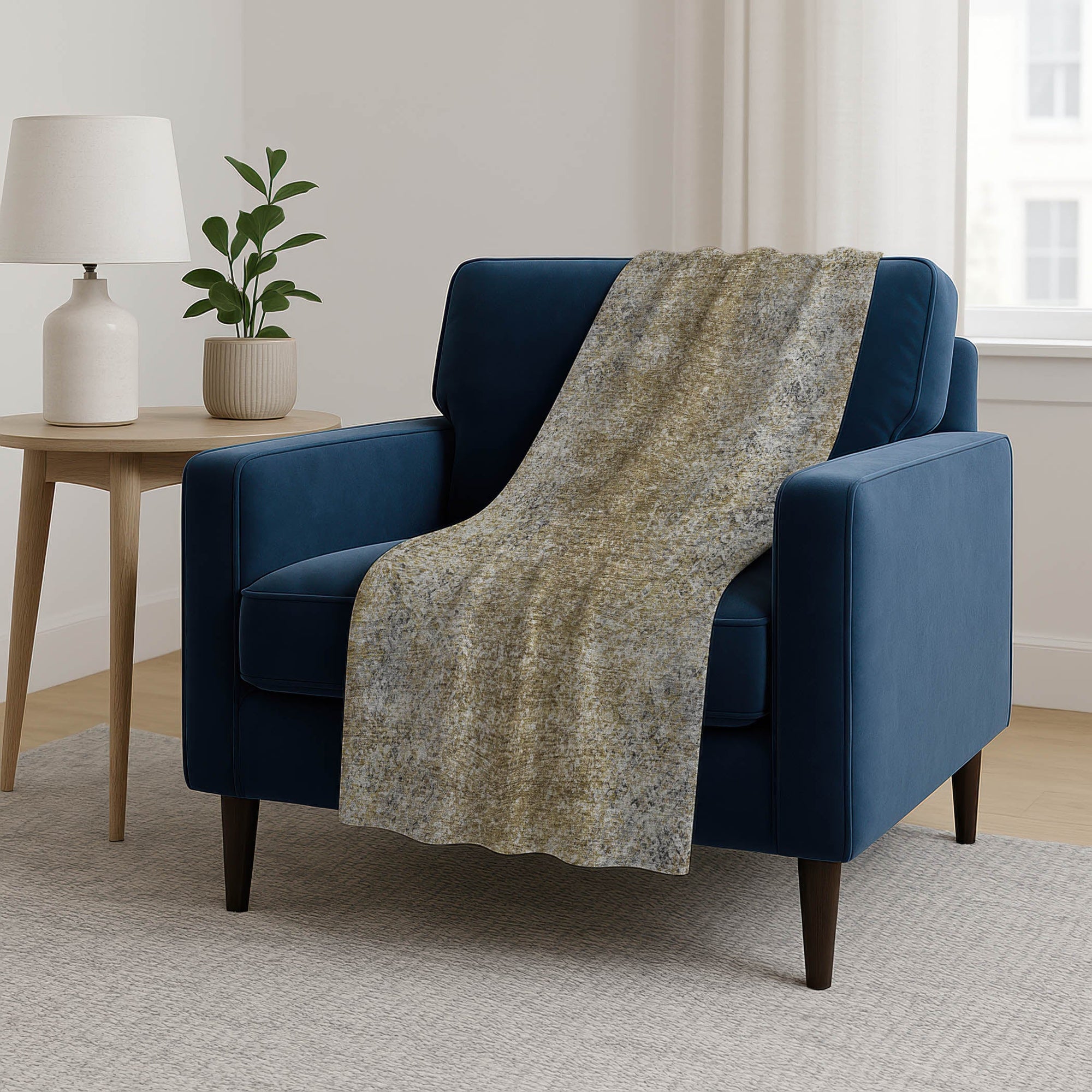 Addison Rugs Vintage 50" x 70" Throw Blanket