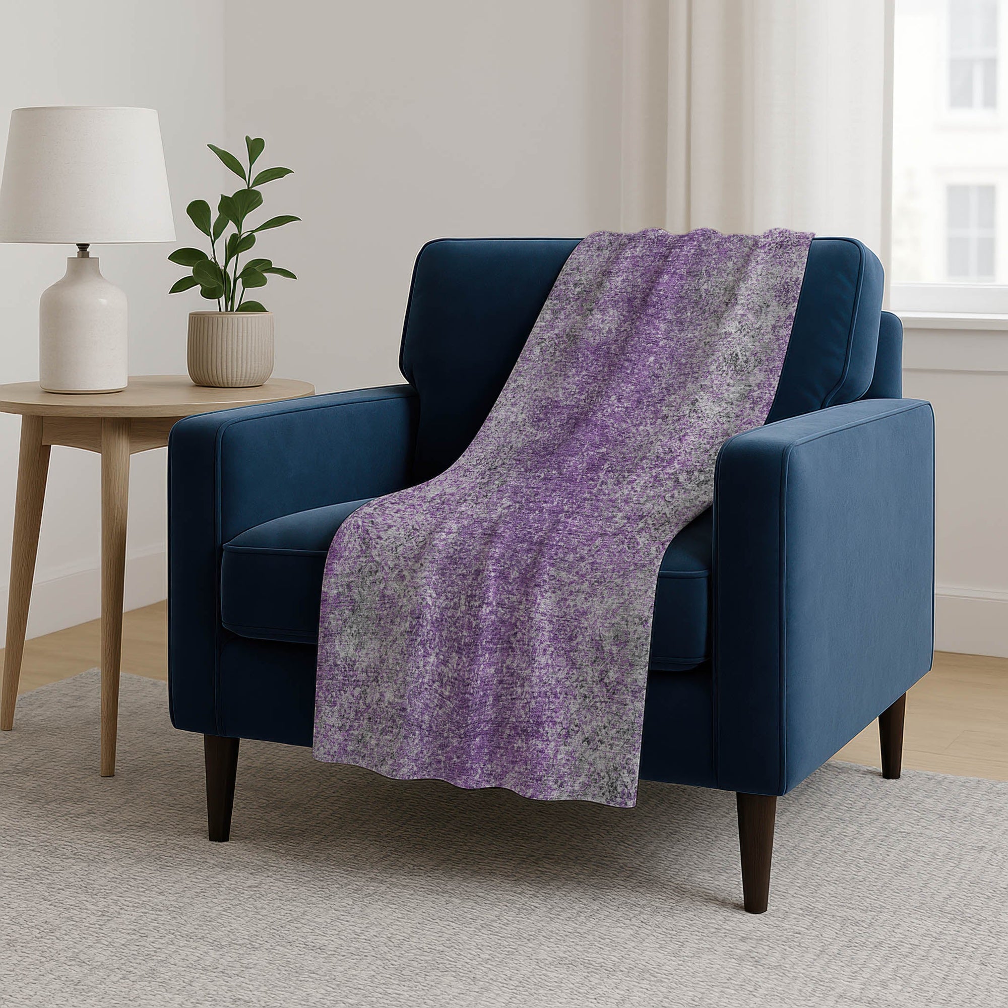 Addison Rugs Vintage 50" x 70" Throw Blanket