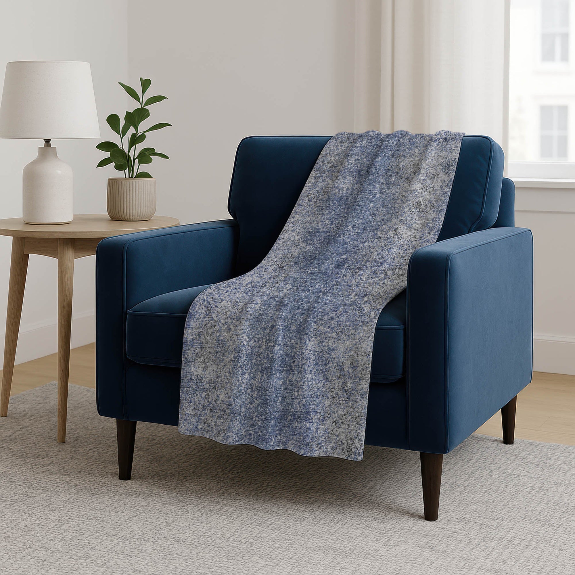 Addison Rugs Vintage 50" x 70" Throw Blanket