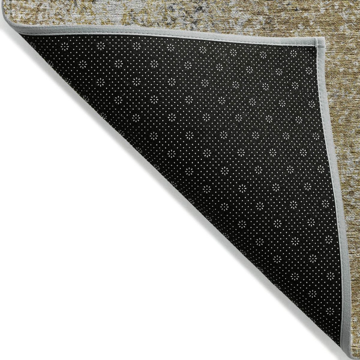 Addison Rugs Vintage Brown Washable Indoor-Outdoor Rug