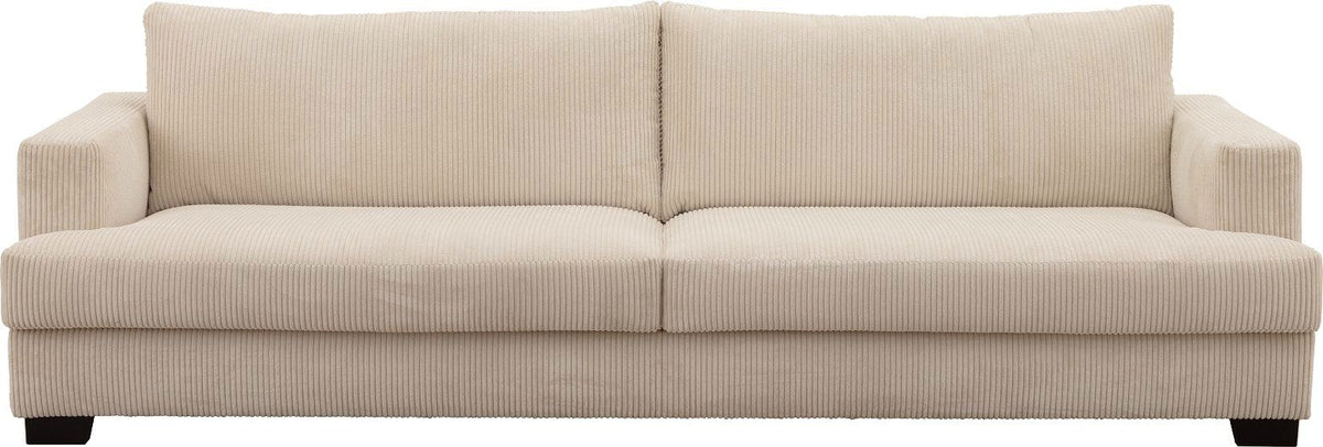 LOOMLAN Custom Upholstery Waterfall Scandinavian Minimalist Fabric Loveseat