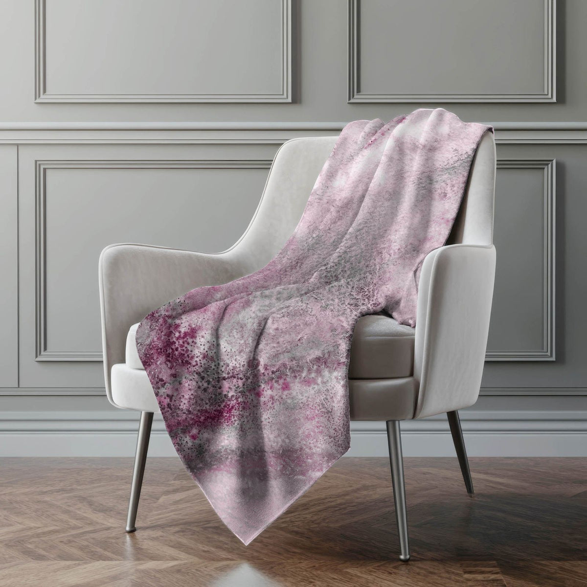 Addison Rugs Watercolors 50" x 70" Throw Blanket