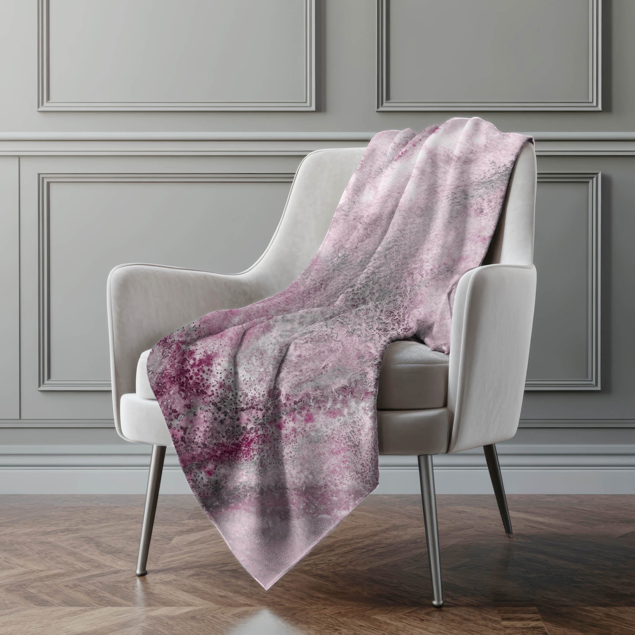 Watercolors 50&quot; x 70&quot; Throw Blanket