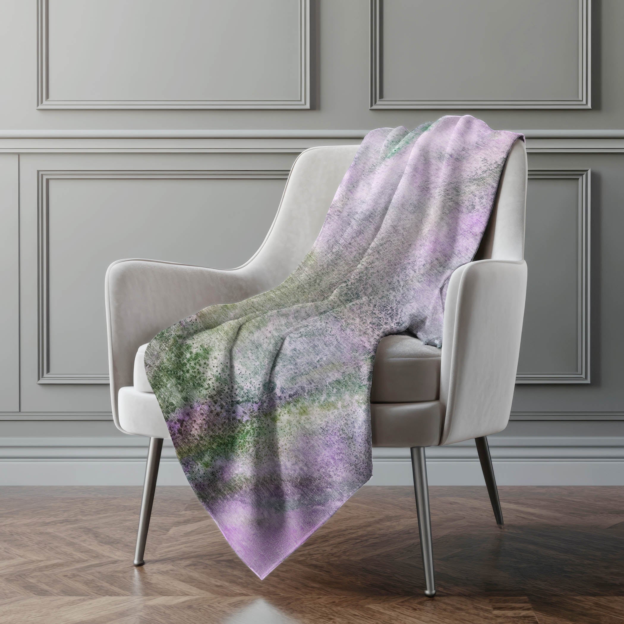 Watercolors 50&quot; x 70&quot; Throw Blanket