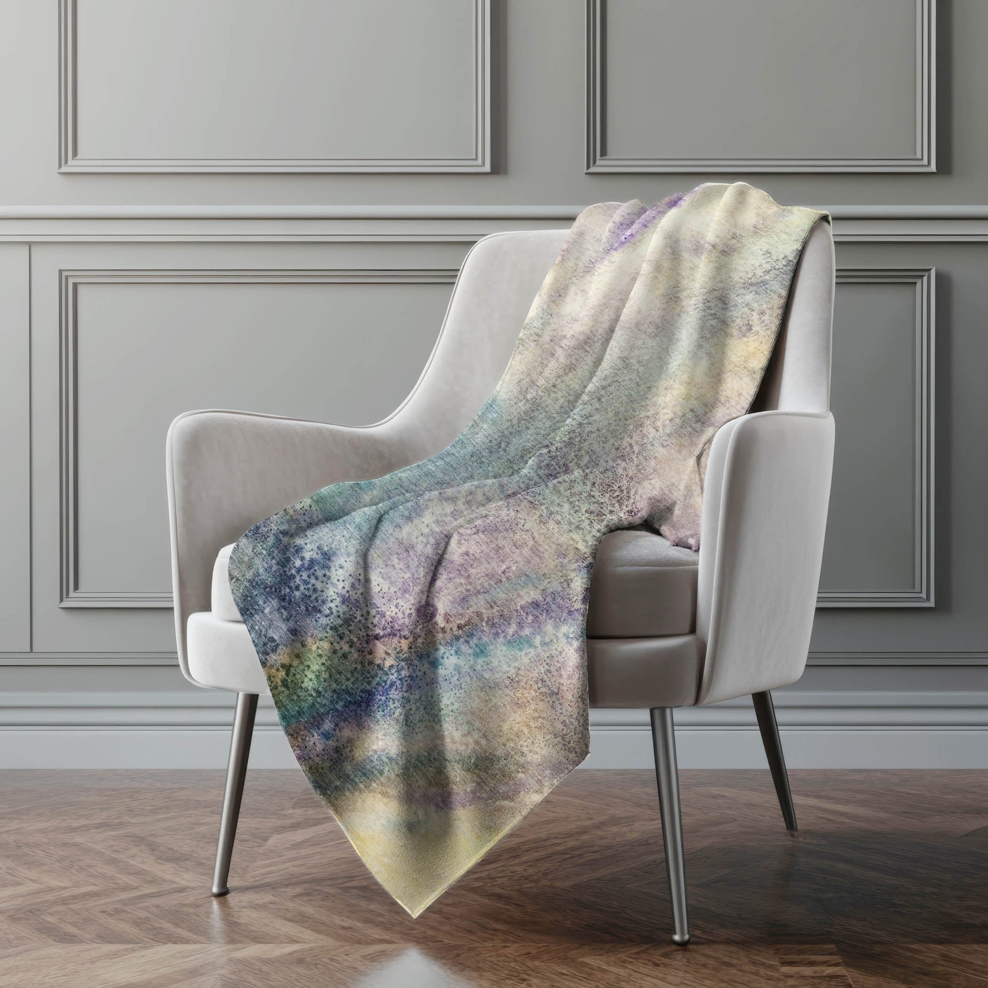 Addison Rugs Watercolors 50" x 70" Throw Blanket