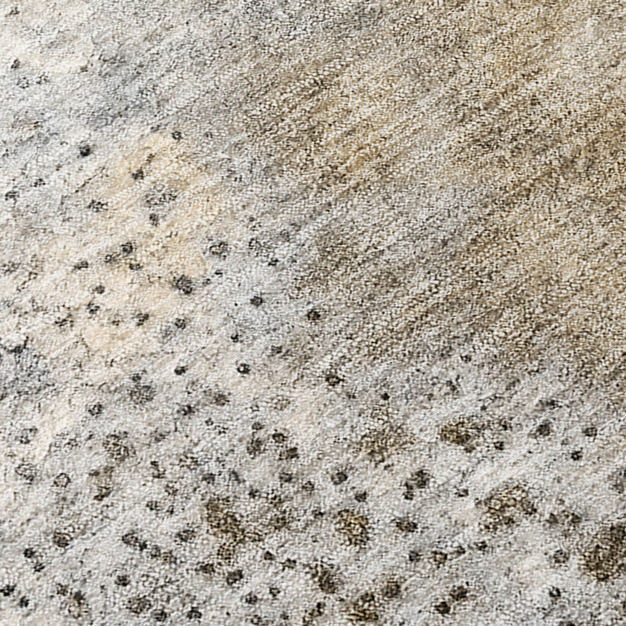 Watercolors Beige Washable Indoor-Outdoor Rug