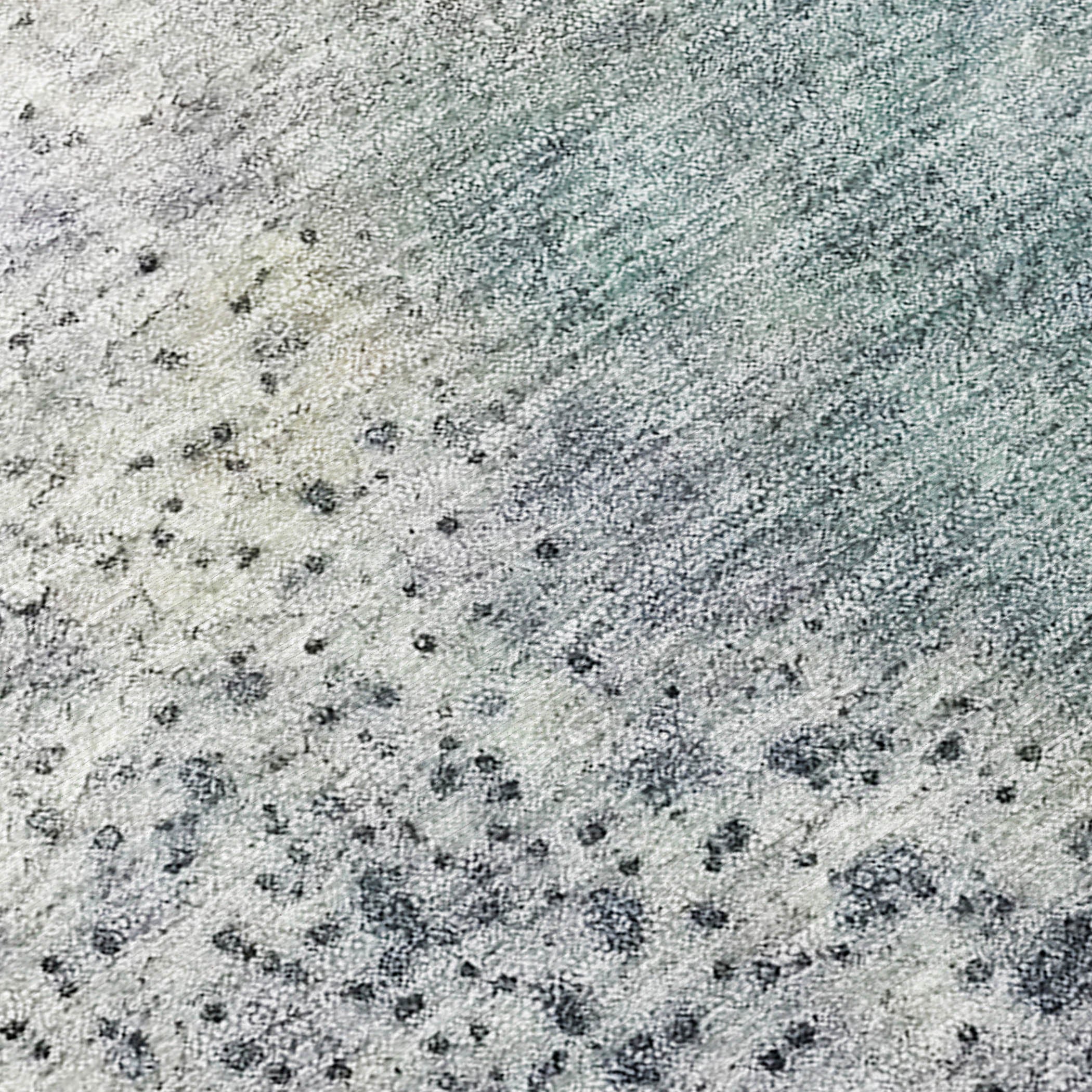 Watercolors Ivory Washable Indoor-Outdoor Rug