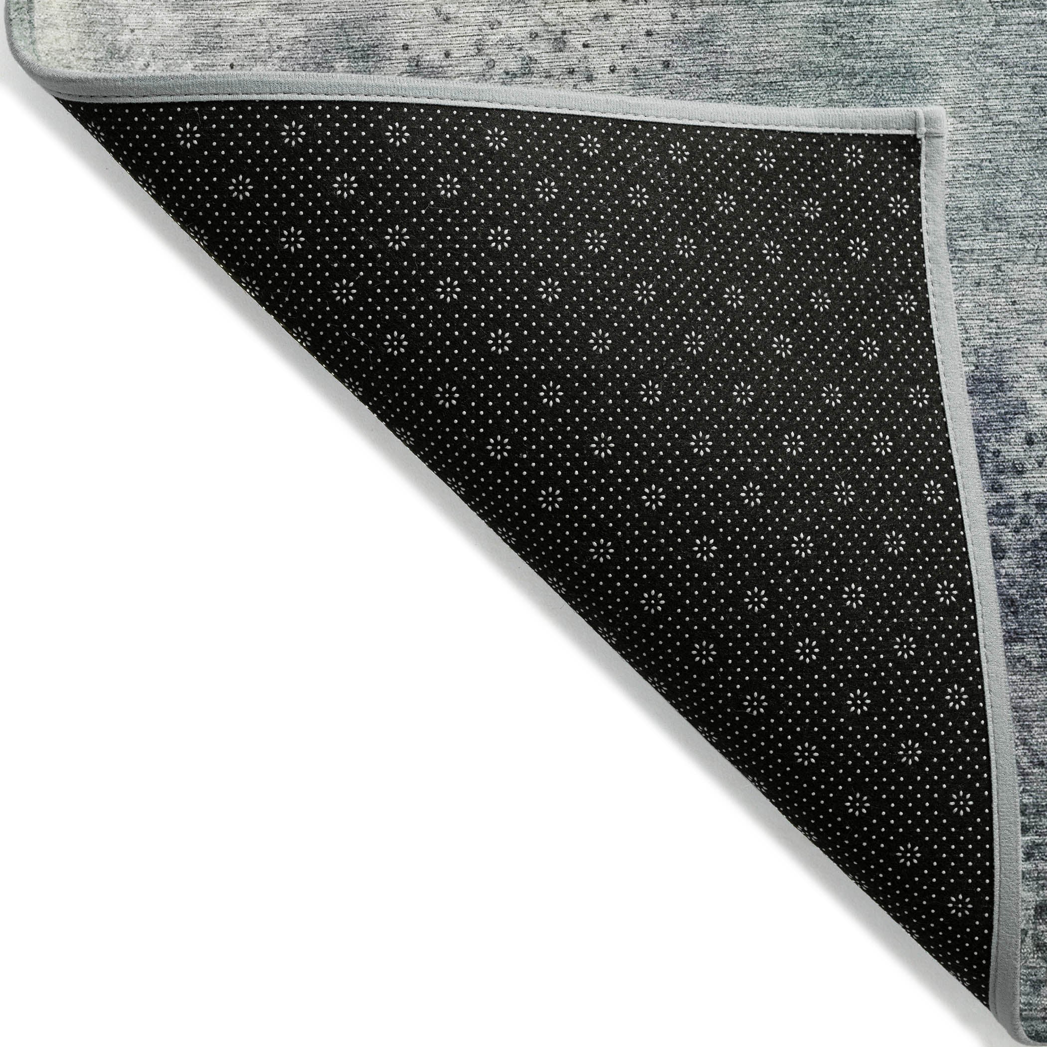 Watercolors Ivory Washable Indoor-Outdoor Rug