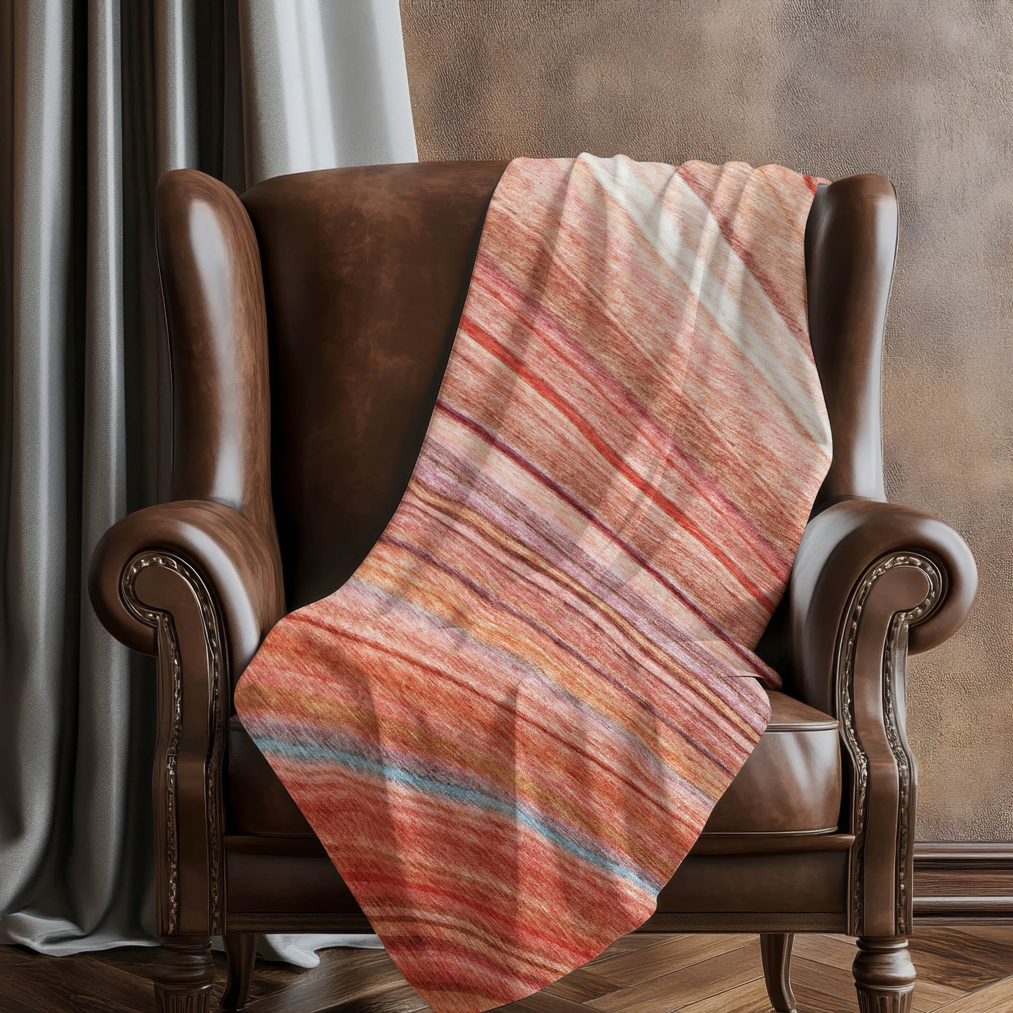 Addison Rugs Waves 50" x 70" Throw Blanket