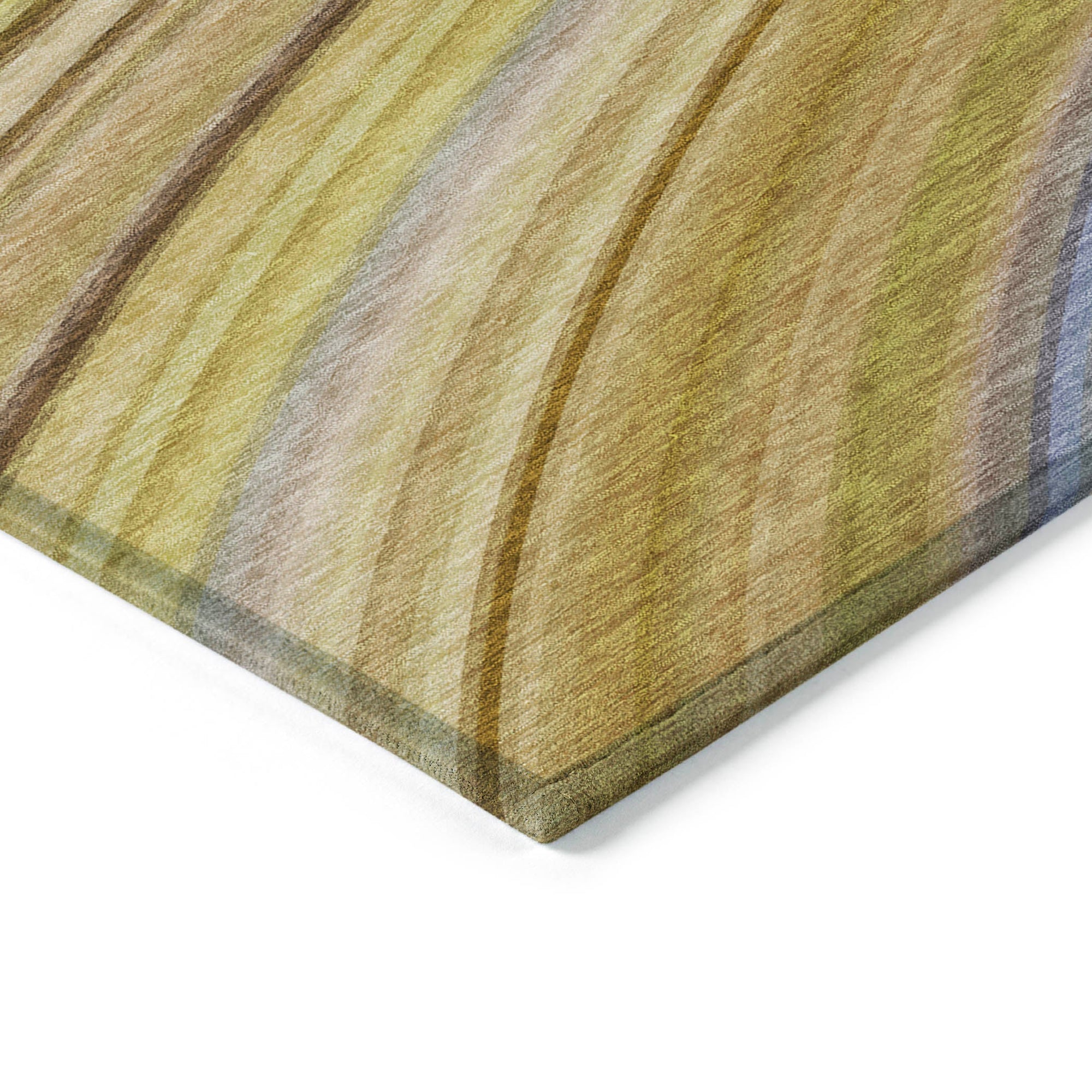 Addison Rugs Waves Brown Washable Indoor-Outdoor Rug