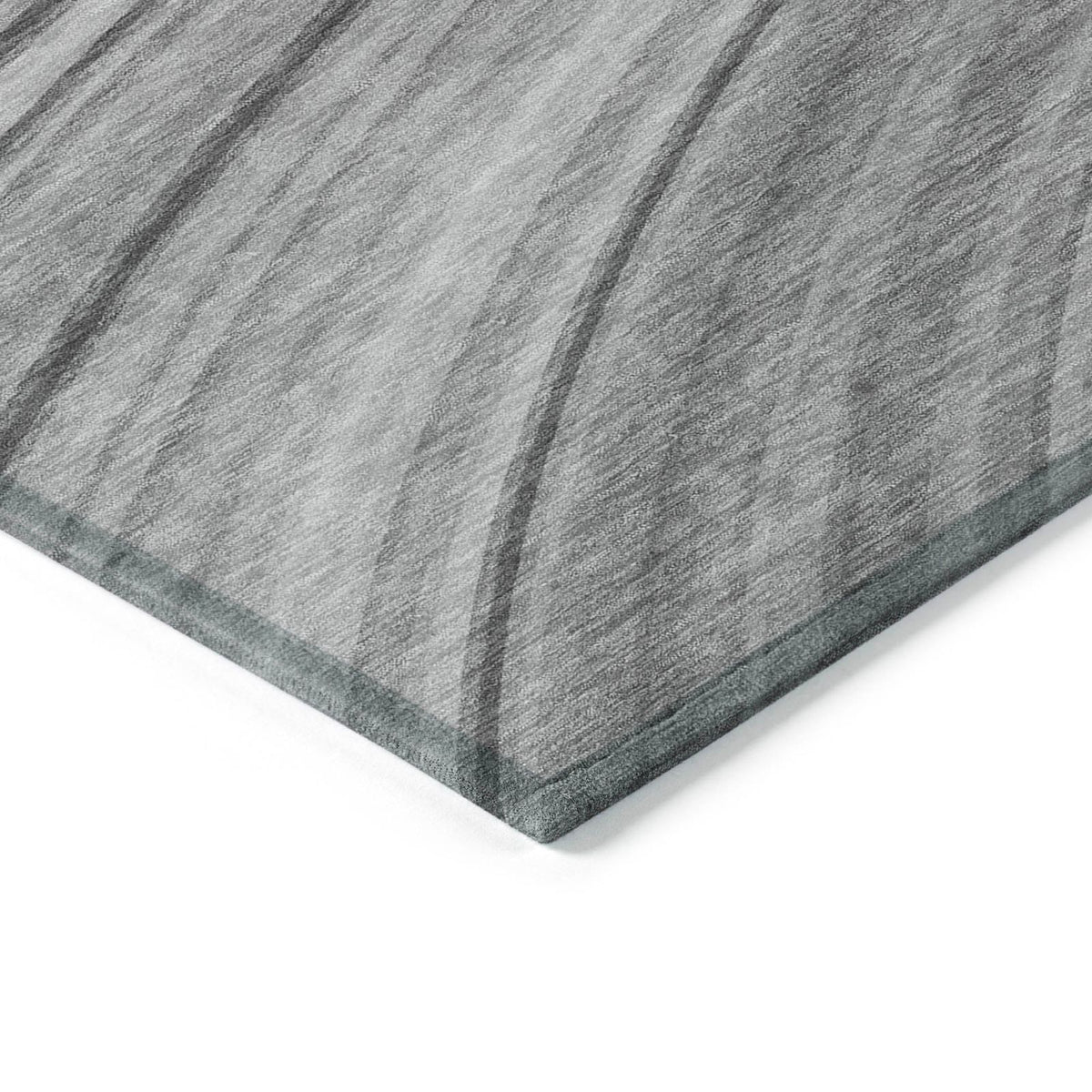 Addison Rugs Waves Grey Washable Indoor-Outdoor Rug